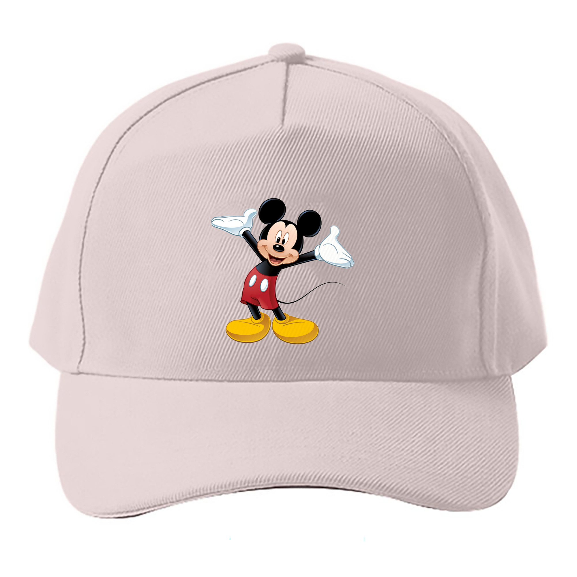 （画像用） ミッキーマウス Mickey Mouse ベースボールキャップ 綿100％ 男女兼用 帽子 スポーツ